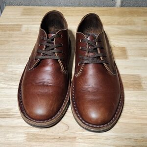 Jim Green Shoelli Custom Walnut Veg Tan, Leather Mid Sole, Falcon Outsole.